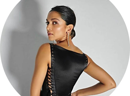 Deepika Padukone style earring long stones
