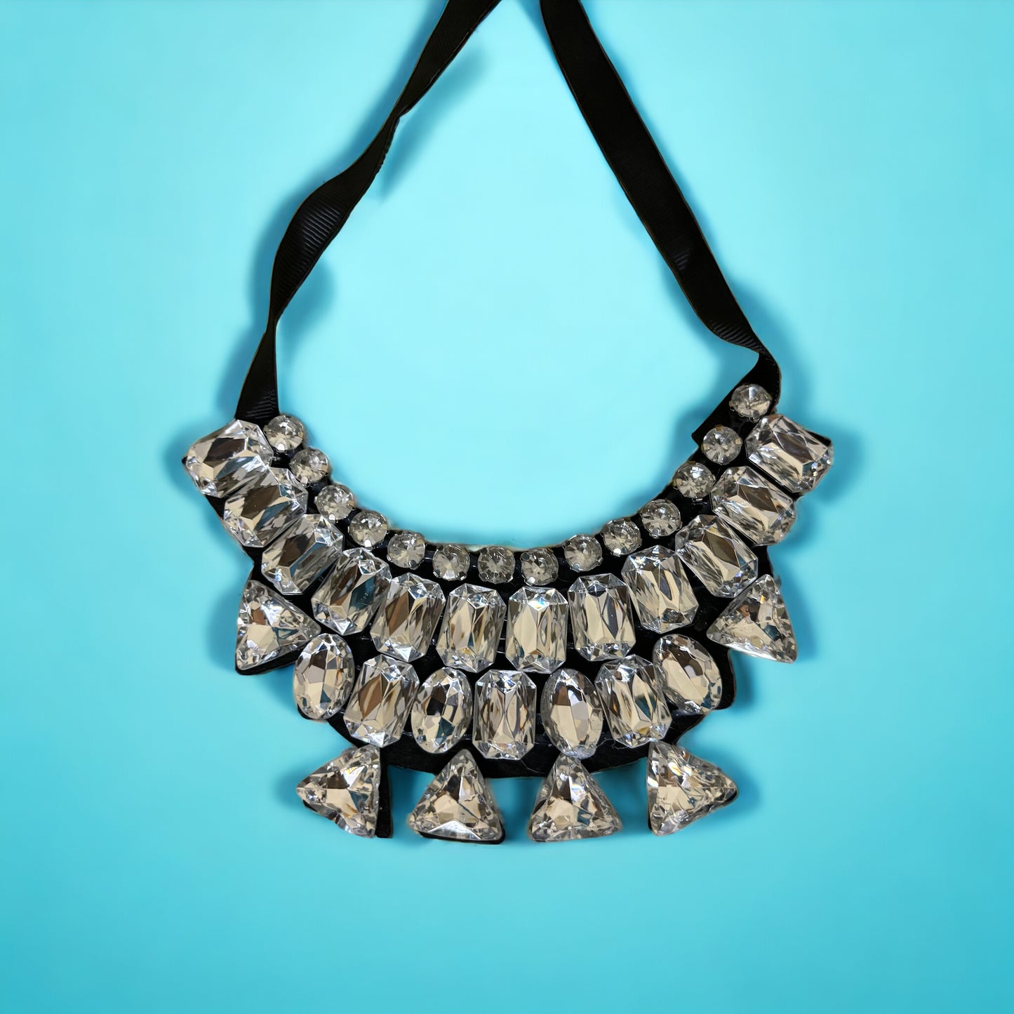 Tie collar necklace- 4