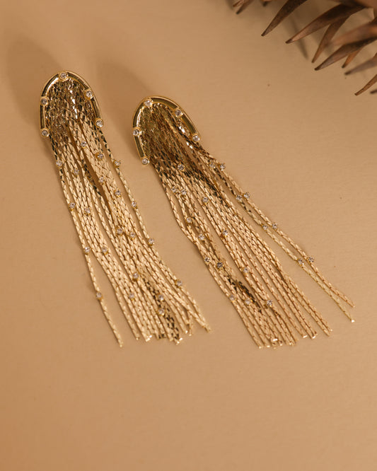 Tassels with small zirconia