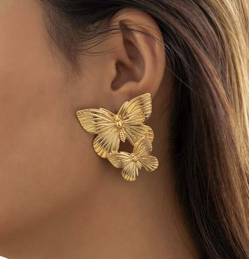 Butterfly earrings