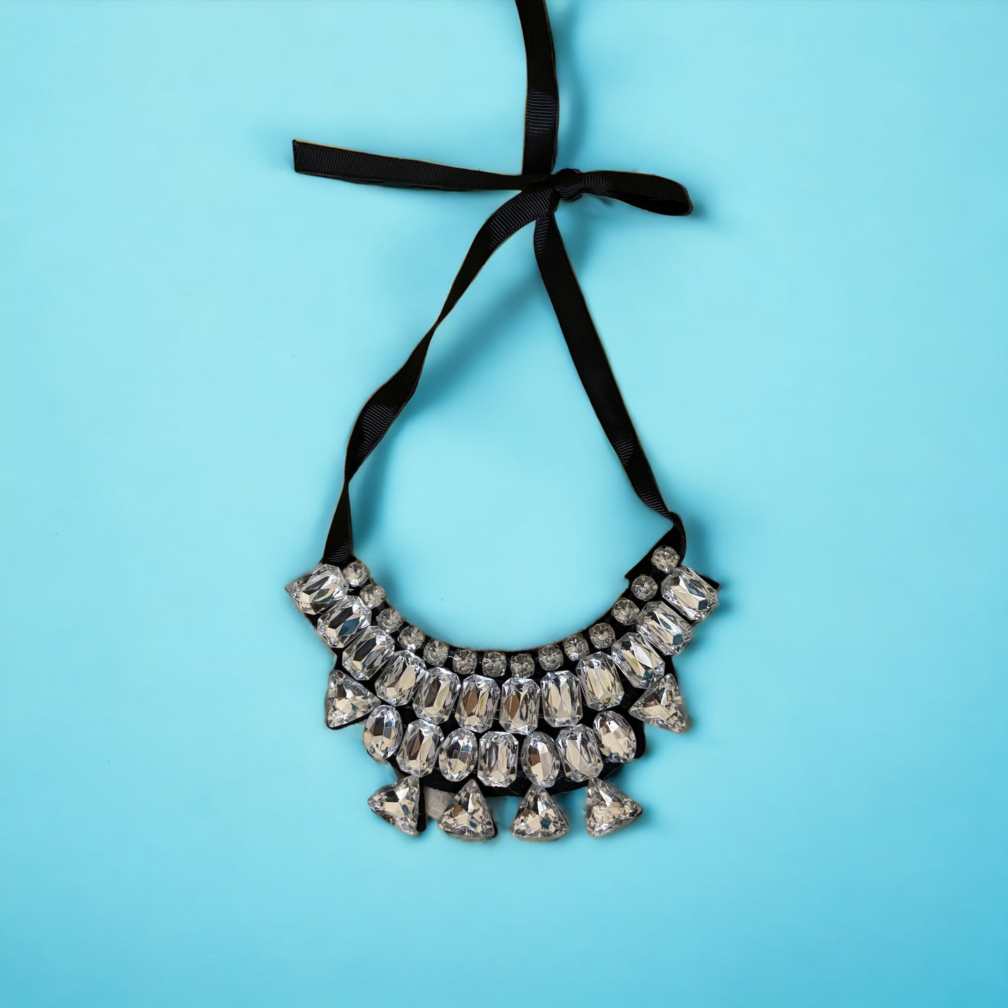 Tie collar necklace- 4