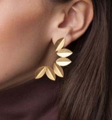 Leaf earrings